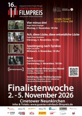Filmplakat Günter Rohrbach Filmpreis - Kombiticket