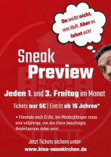 Filmplakat SNEAK Preview