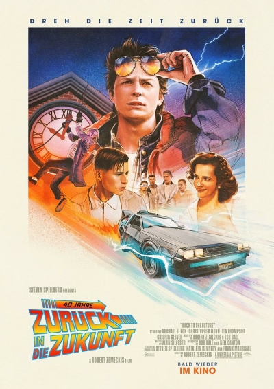 Filmplakat: Zurück in die Zukunft I-III