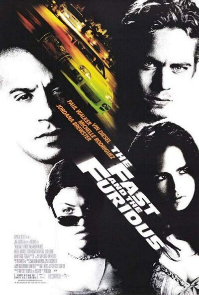Filmplakat: The Fast and Furious