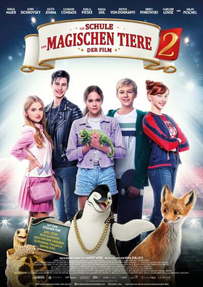 Filmplakat: Countdown: Schule der magischen Tiere 1-4