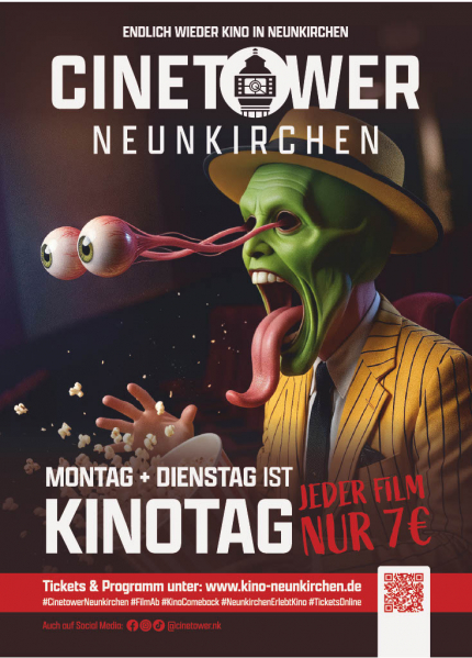 Bild: Montag und Dienstag Kinotag